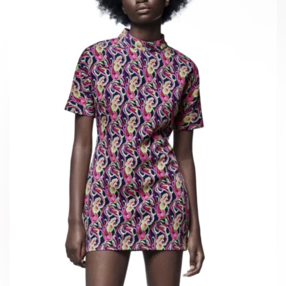 Zara Dresses & Skirts - Nwot Zara Printed Mini Dress